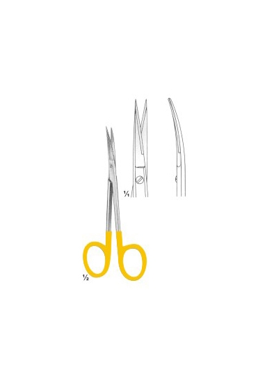 Scissors with Tungsten Carbide Inserts